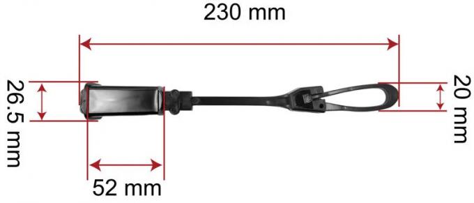 ZCPAC-01 FTTH Nylon Cable Flat Drop Clamp. Une pince à câble en fibre optique durable pour une utilisation en intérieur et en extérieur. 0