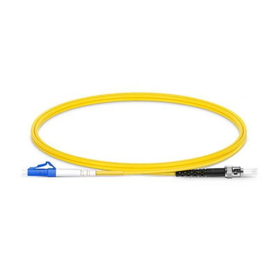 LC UPC to ST UPC Simplex G.652.D Single Mode PVC 2.0mm Fiber Optic Patch Cord FOPC