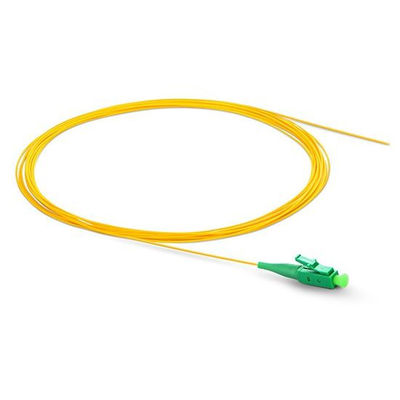 LC APC Simplex Fiber Optic Patch Cord with G.652.D Single Mode and 0.9mm PVC Jacket