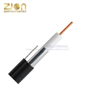Trunk Cable QR 715M 6AWG Conductor, Dielectric Foamed PE, PE Black CATV Coaxial Cable