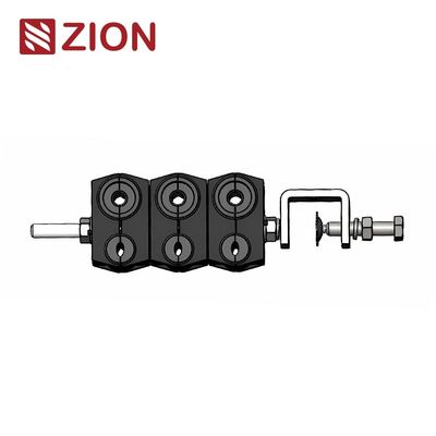 Easy Feeder Cable Clamp 6 Way For 3x(4.8–7)+3x(10–15)Mm Cables