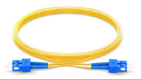 G655 PVC Jacket Fiber Optic Patch Cord with SC Connector for High-Performance Networking