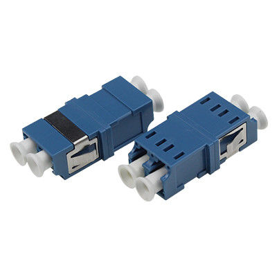 LC UPC DX Welding Symmetry-type Fiber Optic Adapter Without Flange with ≤ 0.2dB Alternating Loss