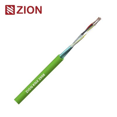 Câble KNX 2PR 0,8mm Cuivre Nu Isolation PE Blindage Feuille Gaine LSZH