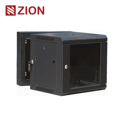 Armoire murale à double section ZWS-A avec accès au cadre oscillant, conception à double section et porte d'entrée en verre à 180 °
